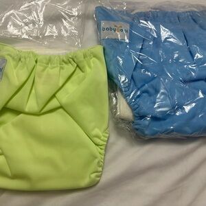 2 Babygoal Reusable Cloth Diaper - New, Eco-Friendly, Adjustable
